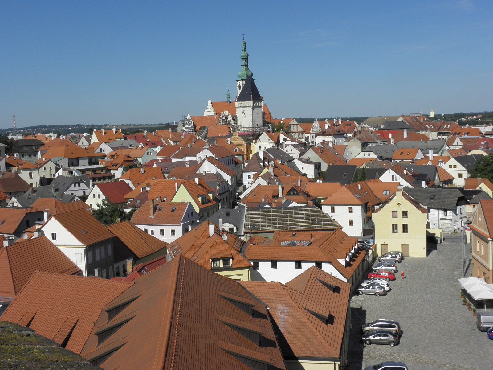 190904 Tábor, hradní věž Kotnov 5